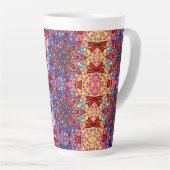 gebogen latte mok (Rechterhoek)