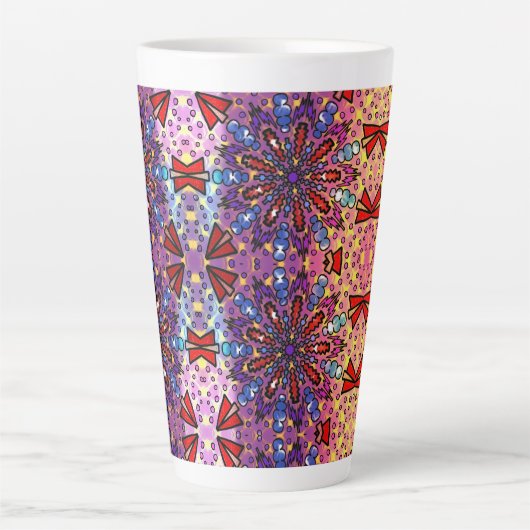 gebogen latte mok (Voorkant)