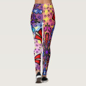 gebogen leggings (Achterkant)