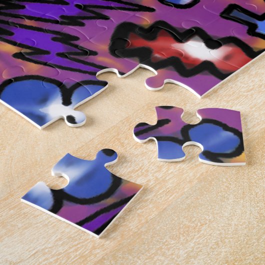gebogen legpuzzel (Zijkant)