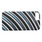 gebogen lijnen sluiten een fractal op Case-Mate iPhone case (Achterkant (Horizontaal))