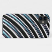 gebogen lijnen sluiten een fractal op Case-Mate iPhone case (Achterkant (horizontaal))