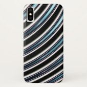 gebogen lijnen sluiten een fractal op Case-Mate iPhone case (Achterkant)