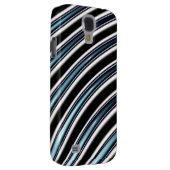 gebogen lijnen sluiten een fractal op Case-Mate samsung galaxy hoesje (Back/Rechts)