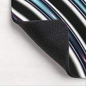 gebogen lijnen sluiten een fractal op muismat (Hoek)