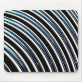 gebogen lijnen sluiten een fractal op muismat (Voorkant)