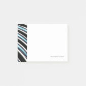 gebogen lijnen sluiten een fractal op post-it® notes (Voorkant)