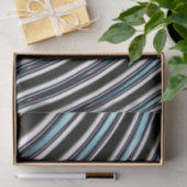 gebogen lijnen sluiten een fractal op tissuepapier (Geschenk)