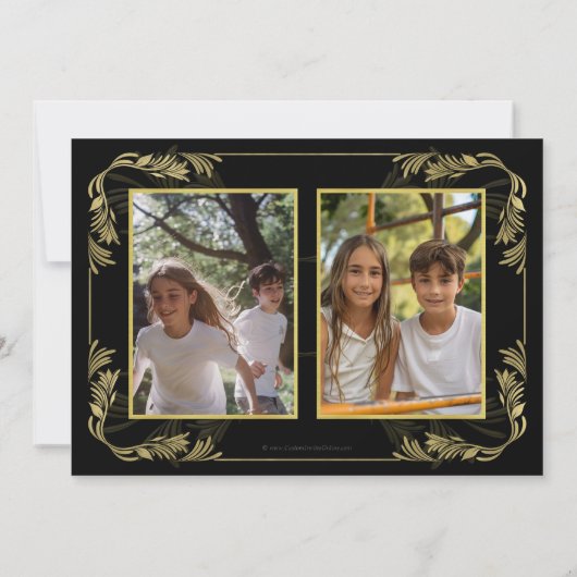 Gebogen Lijst Beste Pap Ever Vaders Dag 3 Foto Kaart (Achterkant)