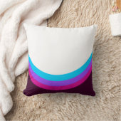 Gebogen ontwerpelementen kussen (Deken)