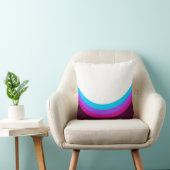 Gebogen ontwerpelementen kussen (Stoel)