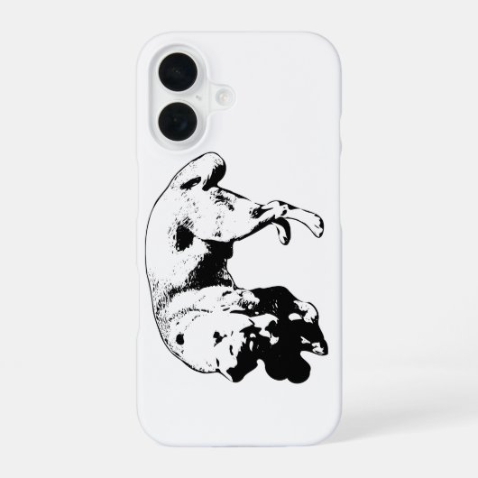 Gebogen op de prijs iPhone 16 hoesje (Achterkant)