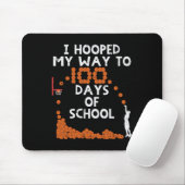 Gebogen op mijn manier 100 dagen school schets 100 muismat (Met muis)