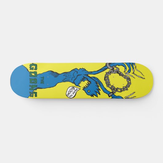 gebogen persoonlijk skateboard (Horizontaal)