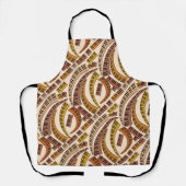 Gebogen Piano Keys Schort (Voorkant)