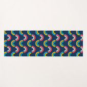 gebogen regenboog yogamat (Voorkant (horizontaal))