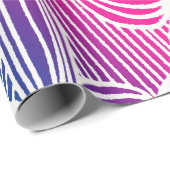 Gebogen regenbooglijnen cadeaupapier (Rol Hoek)