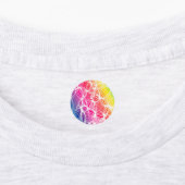 gebogen regenbooglijnen labels (Aangebracht)