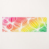 gebogen regenbooglijnen yogamat (Voorkant (horizontaal))