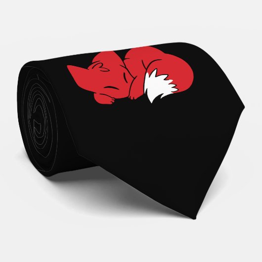 gebogen slaapvos stropdas (Opgerold)