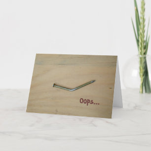 Gebogen Spijker Kaart