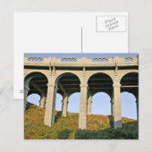 Gebogen steunen Patterson Memorial Bridge Briefkaart (Voorkant / Achterkant)