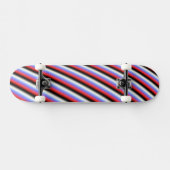 gebogen stroken skateboard (Horizontaal)