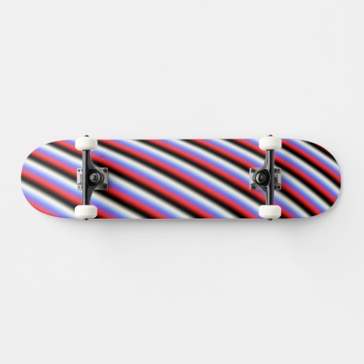 gebogen stroken skateboard (Horizontaal)