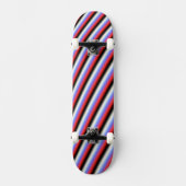 gebogen stroken skateboard (Voorkant)