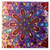 gebogen tegeltje (Voorkant)