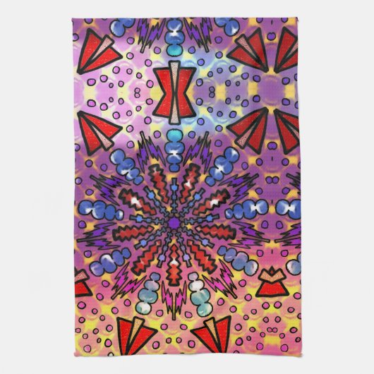 gebogen theedoek (Verticaal)