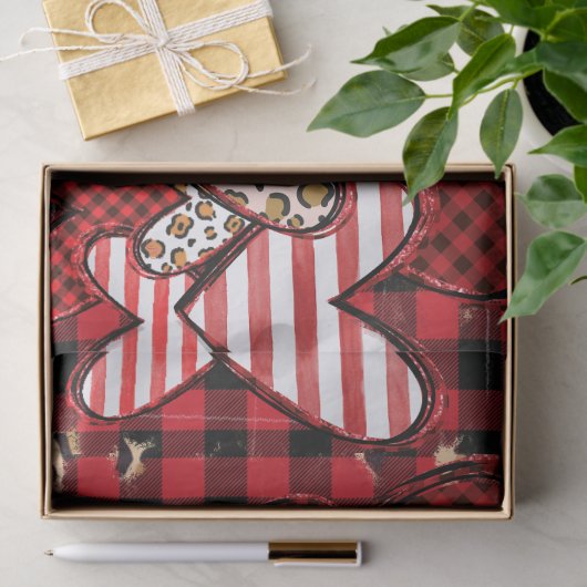 gebogen tissuepapier (Geschenk)