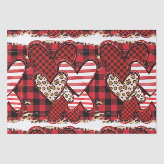 gebogen tissuepapier (Voorkant)