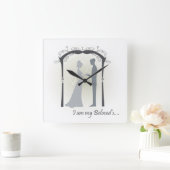 gebogen vierkante klok (Huis)