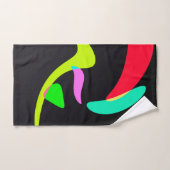 gebogen vormen bad handdoek (Handdoek)