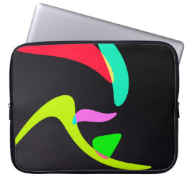 gebogen vormen laptop sleeve