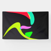 gebogen vormen spandoek (Horizontaal)