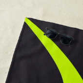 gebogen vormen strandlaken (In situ)