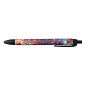 gebogen zwarte inkt pen (Bodem)