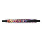 gebogen zwarte inkt pen (Achterkant)