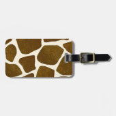  gebold Giraffe Bagagelabel afdrukken (Voorkant horizontaal)