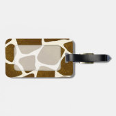  gebold Giraffe Bagagelabel afdrukken (Achterkant horizontaal)