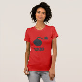 Gebombardeerd Grappig Feest Drink T-Shirt (Voorkant volledig)