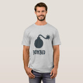 Gebombardeerde Grappige Feestdrank T-shirt (Voorkant volledig)