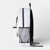 Gebonden door het hart bedrukte rugzak (Rechts)