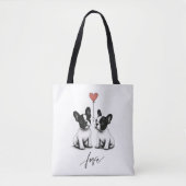 Gebonden door het hart tote bag (Voorkant)
