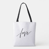 Gebonden door het hart tote bag (Achterkant)