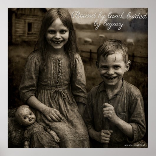 Gebonden door land, geleid door poster (Voorkant)