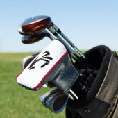 Gebonden noshi golfheadcover (Insitu)