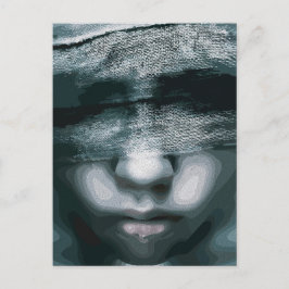 Gebonden visie: gedwongen stilte briefkaart